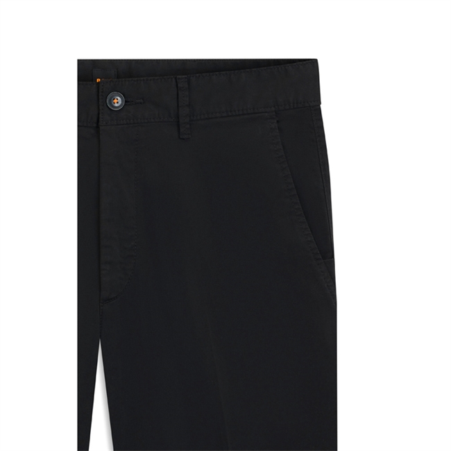 Stilrene chino shorts i sort fra BOSS