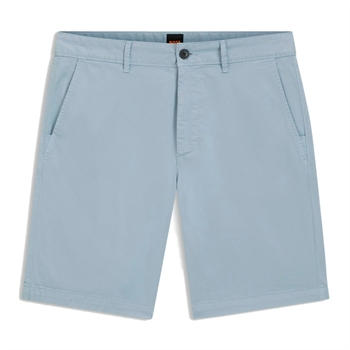 Stilrene chino shorts i lyseblå fra BOSS