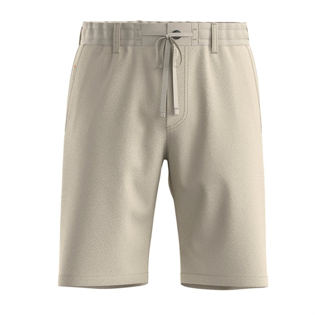 Lækre sandfarvet casual shorts fra BOSS.