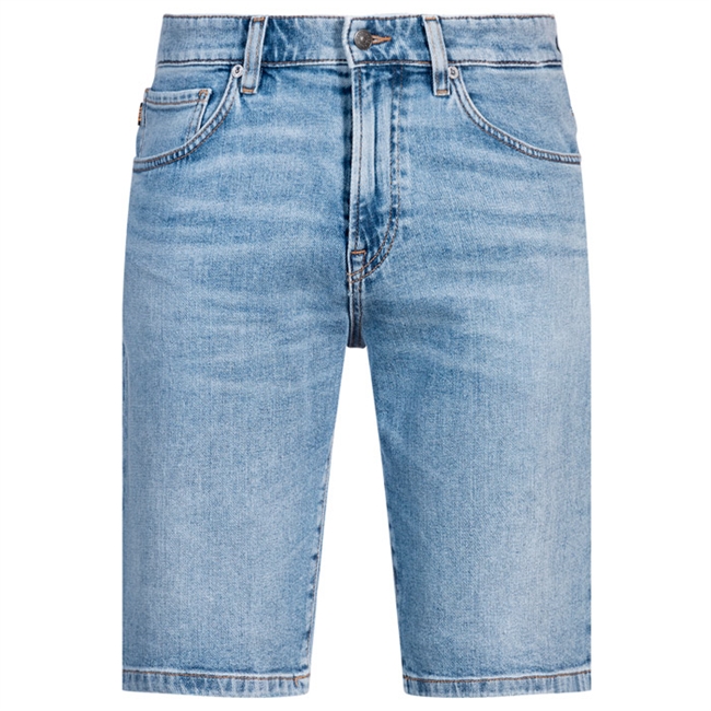 Denim shorts i lys blå fra BOSS.