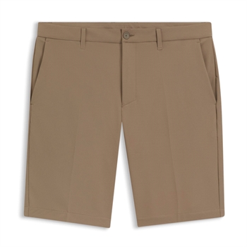 Stilrene slim fit shorts i sand farve fra BOSS