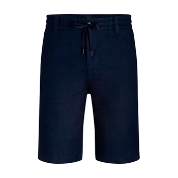 Stilrene shorts i mørkeblå fra BOSS