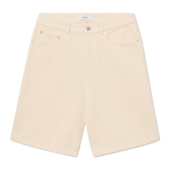 Lækre beige denim shorts fra Les Deux