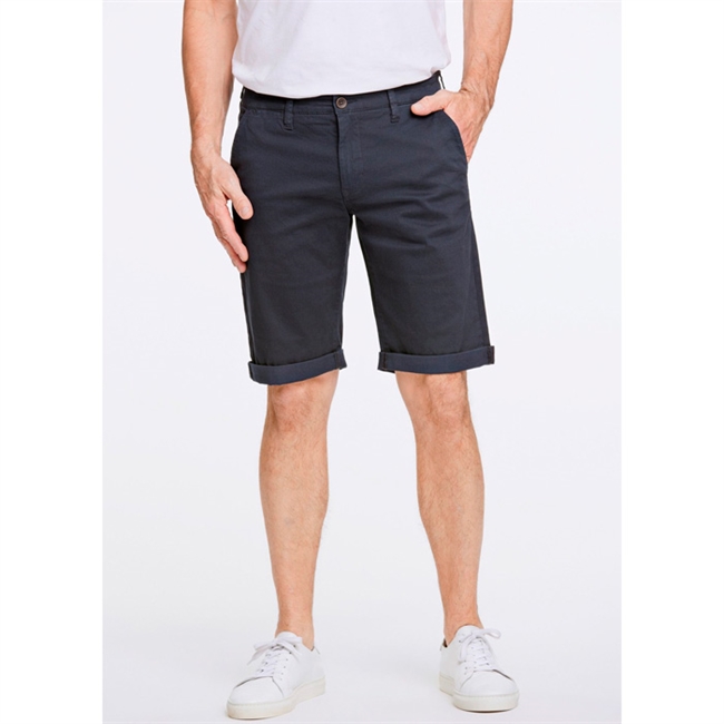 Stretch chino shorts i mørkeblå fra Jack\'s