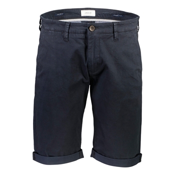 Stretch chino shorts i mørkeblå fra Jack's