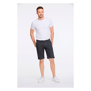 Stretch chino shorts i mørkeblå fra Jack\'s