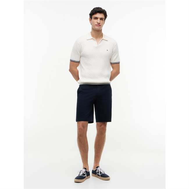 Pæne Chino shorts i mørkeblå fra Tommy Hilfiger