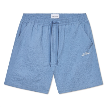 Flotte badeshorts i blå med logo fra Les Deux
