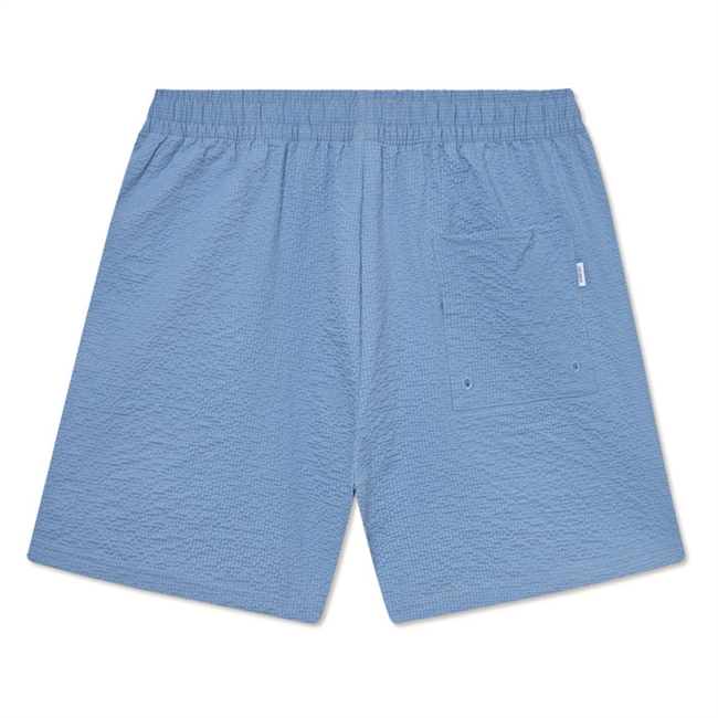 Flotte badeshorts i blå med logo fra Les Deux