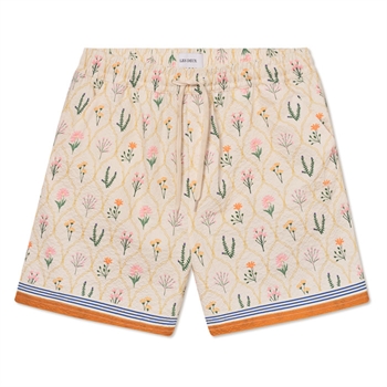 Flotte badeshorts i motiv af vilde blomster fra Les Deux