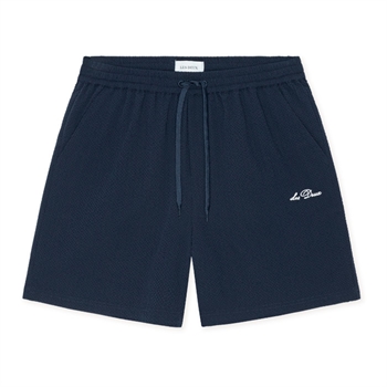 Moderne mørkeblå badeshorts fra Les Deux