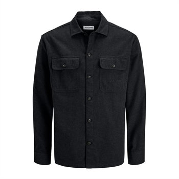 Lækker moderne overshirt i sort fra Jack & Jones