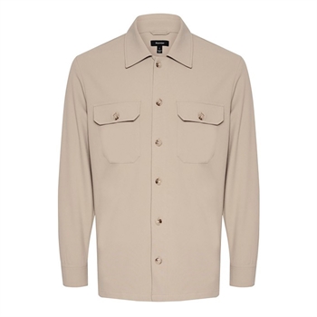 Smart og komfortabel Matinique overshirt i beige