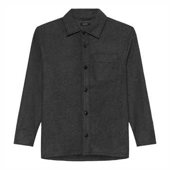 Moderne basic overshirt i mørkegrå fra Matinique