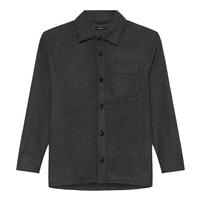 Moderne basic overshirt i mørkegrå fra Matinique