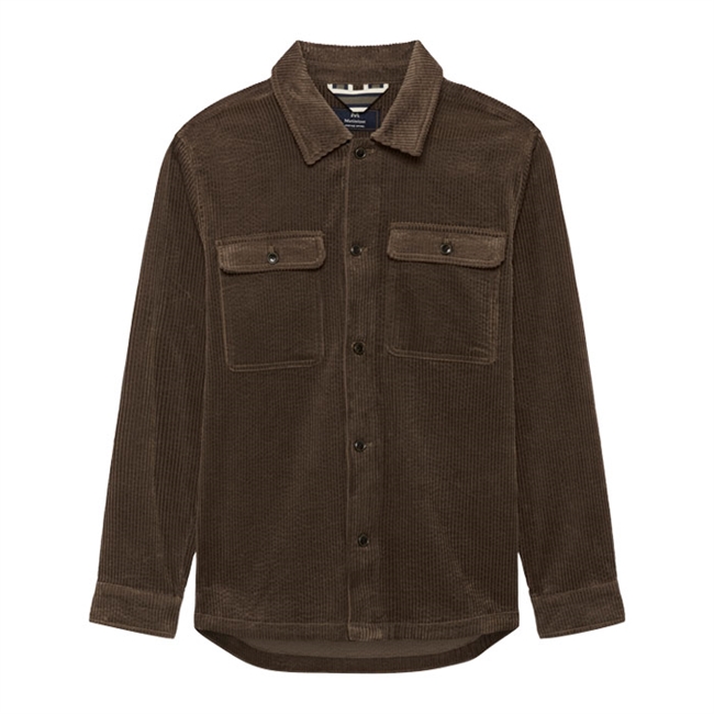 Moderne pæn overshirt i brun fra Matinique