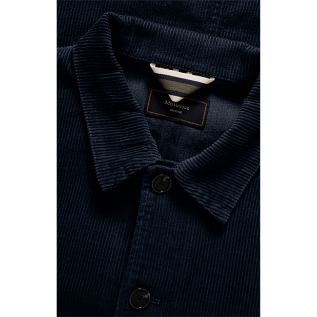 Matinique Mashay Heritage Overshirt Mørkeblå 