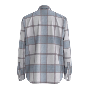 Lækker gråternet overshirt fra BOSS