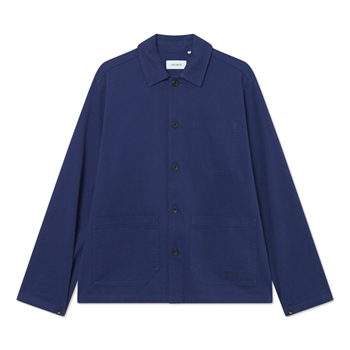 Klassisk pæn overshirt i blå fra Les Deux