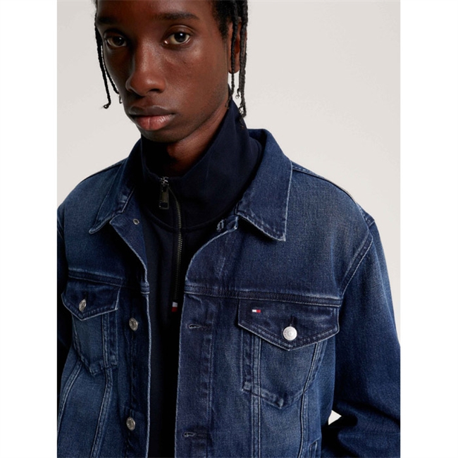 Denim Overshirt / Jakke fra Tommy Hilfiger.
