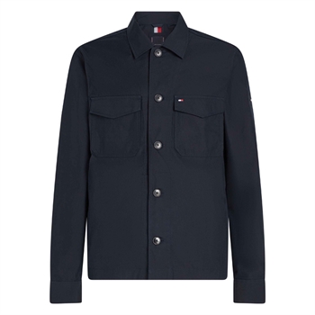 Moderne overshirt i blå fra Tommy Hilfiger