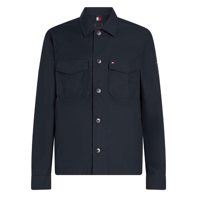 Moderne overshirt i blå fra Tommy Hilfiger
