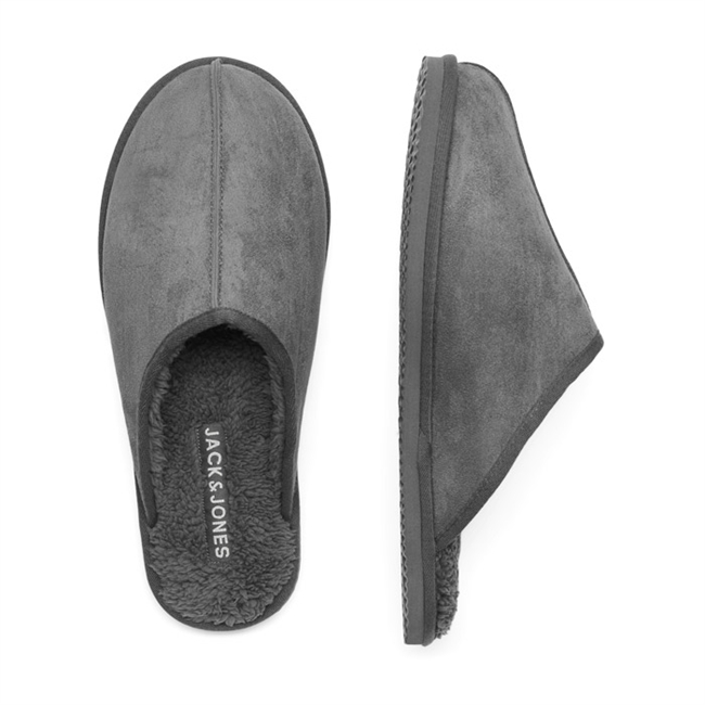 Lækre slip-on hjemmesko i grå fra Jack & Jones