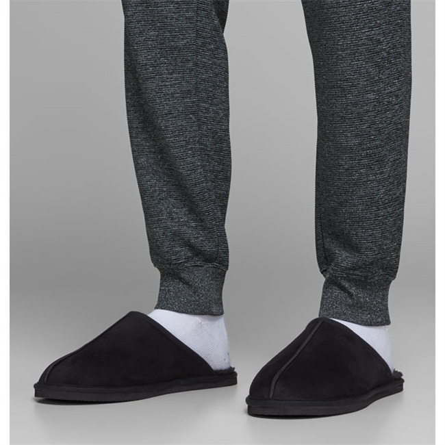 Lækre slip-on hjemmesko i grå fra Jack & Jones