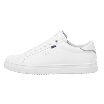 En Klassiker af sneakers - Ren hvid fra Jack & Jones