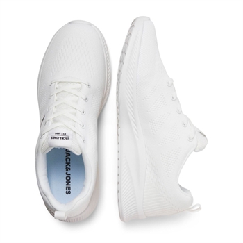 Smarte hvide knit sneakers fra Jack & Jones