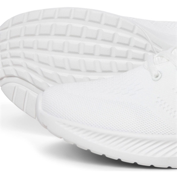 Smarte hvide knit sneakers fra Jack & Jones