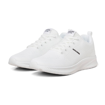 Smarte hvide knit sneakers fra Jack & Jones
