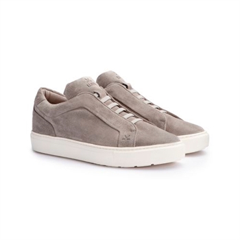 Smart ruskinds sneaker i grå fra Lloyd