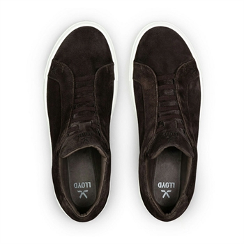 Smart ruskinds sneaker i brun fra Lloyd