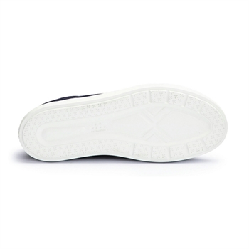 Smart ruskinds sneaker i navy fra Lloyd