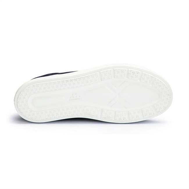 Smart ruskinds sneaker i navy fra Lloyd