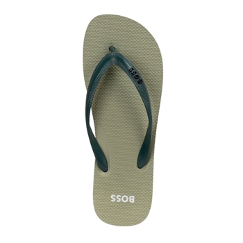 Smart strand sandal i grøn og sort fra BOSS.