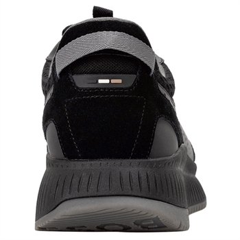 Stilfuld BOSS Sneaker i Farven Sort