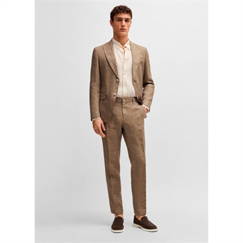 Lækker brun suede loafer Fra BOSS.