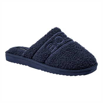 Behagelige slip-on hjemmesko i navy fra Björn Borg