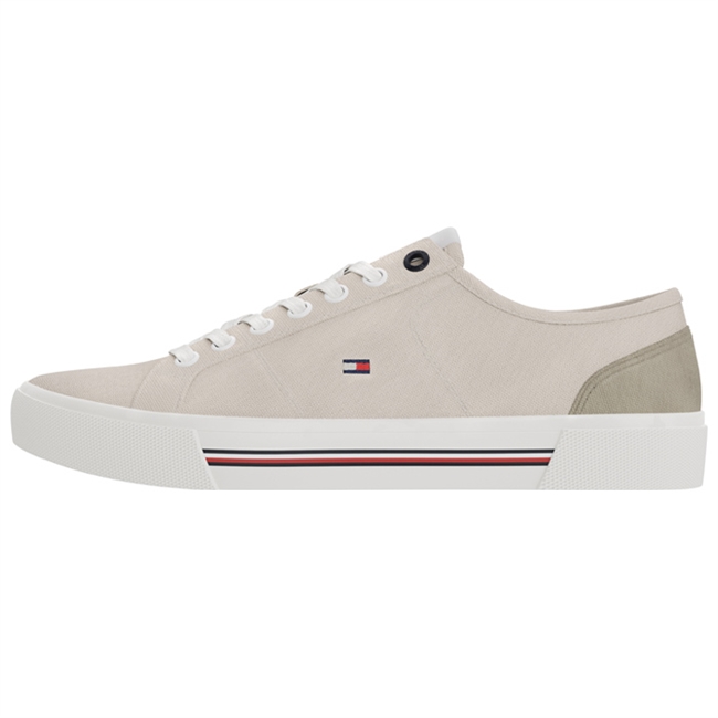 Lækker Beige Sommer Sko fra Tommy Hilfiger.