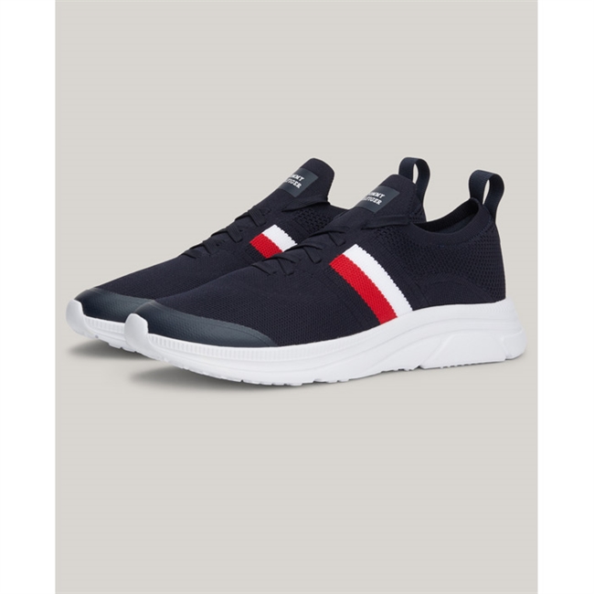 Smart Blå Runner Sneaker fra Tommy Hilfiger.