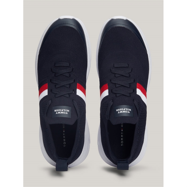 Smart Blå Runner Sneaker fra Tommy Hilfiger.
