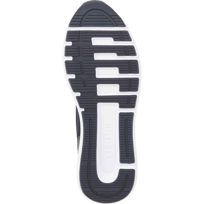 Klassisk og smart Sneaker i blå fra Tommy Hilfiger.
