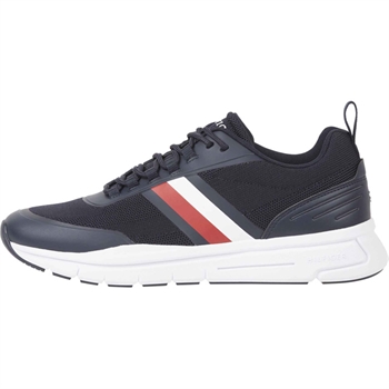 Klassisk og smart Sneaker i blå fra Tommy Hilfiger.