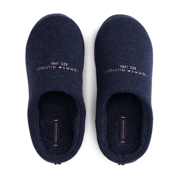 Behagelige slip-on hjemmesko i blå fra BOSS