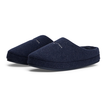 Behagelige slip-on hjemmesko i blå fra BOSS