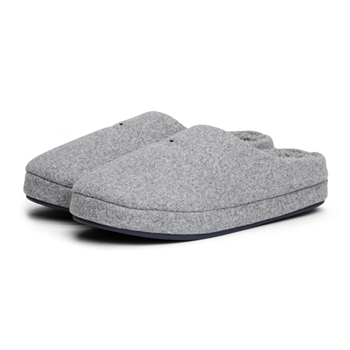 Behagelige slip-on hjemmesko i grå fra BOSS