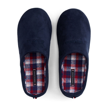 Lækre slip-on hjemmesko i blå fra BOSS