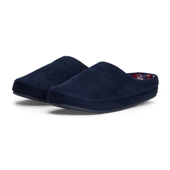 Lækre slip-on hjemmesko i blå fra BOSS